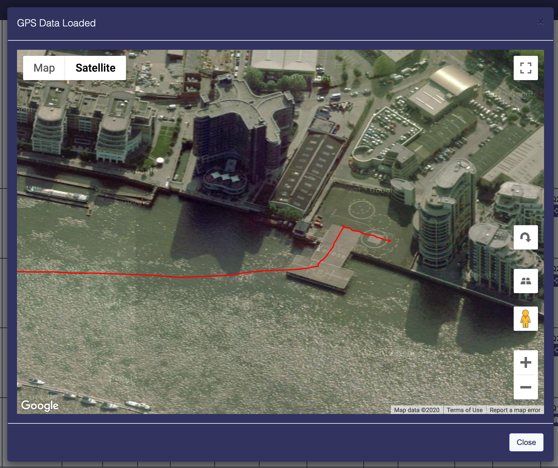 Battersea Flight Track